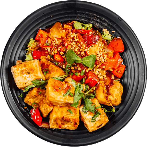 Healthy food dish